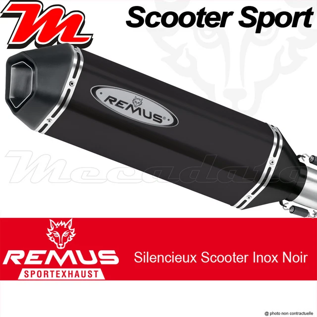 Silencieux Remus RSC Inox Pour Vespa GTS 300 Ie Super – Neuf, 2 Ans Garantie