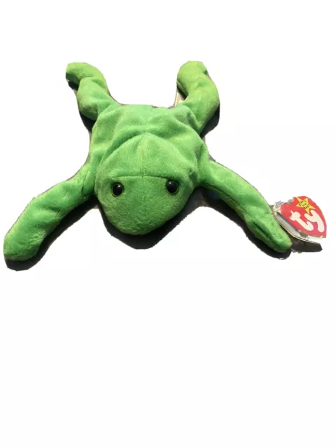 TY LEGS THE Frog Beanie Baby 1993 Mint With Mint Tag Free Shipping! $10.00  - PicClick