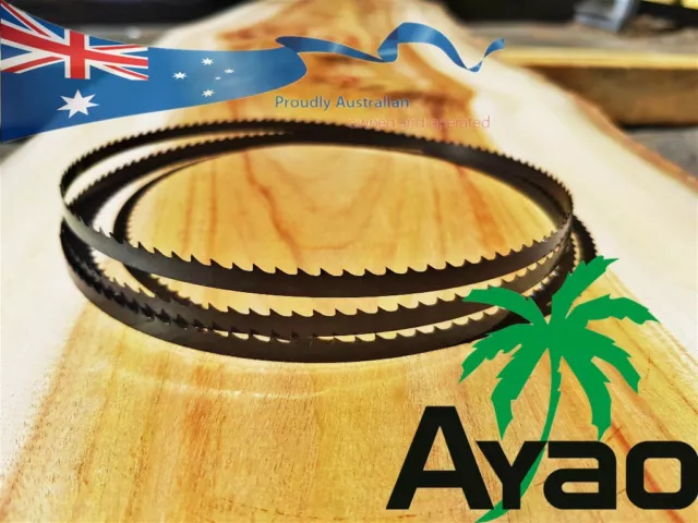 AYAO WOOD BAND SAW BANDSAW BLADE 2x 3345mm x25mm x6 TPI