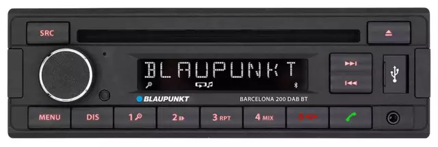 Blaupunkt Barcelona 200 DAB BT CD/MP3-Autoradio DAB Bluetooth USB AUX-IN