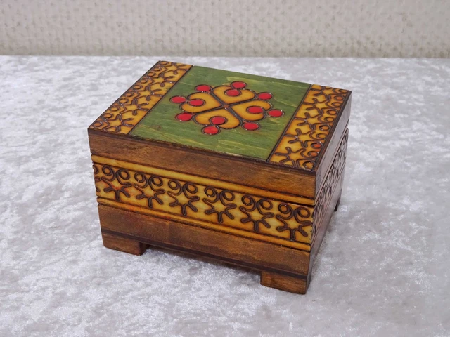 Uzt4rf - Madera Caja Grifón Caja Vintage - Handgefertigt