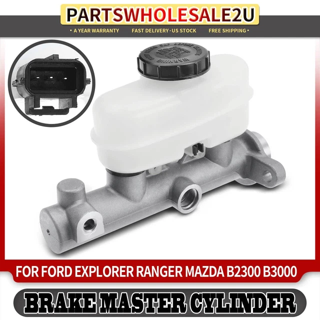 BRAKE MASTER CYLINDER w/ Reservoir & Sensor for Ford Explorer Ranger