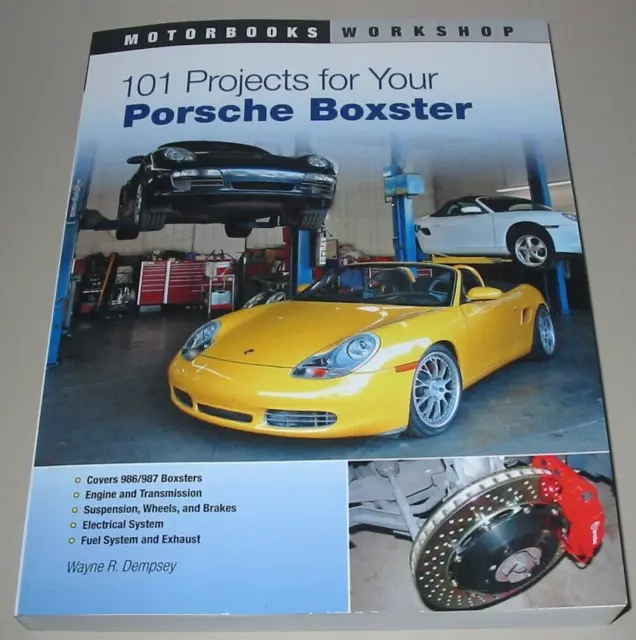 Reparaturanleitung Porsche Boxster Typ 986 987 Workshop Manual Book 1996 - 2010