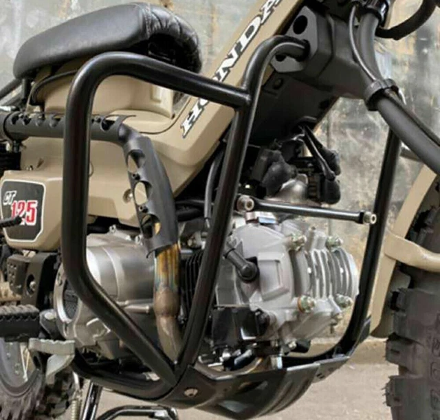 Engine Guard Crash Bar Frame Protector Set Black Fit New Honda Ct125 Ct 125 2020