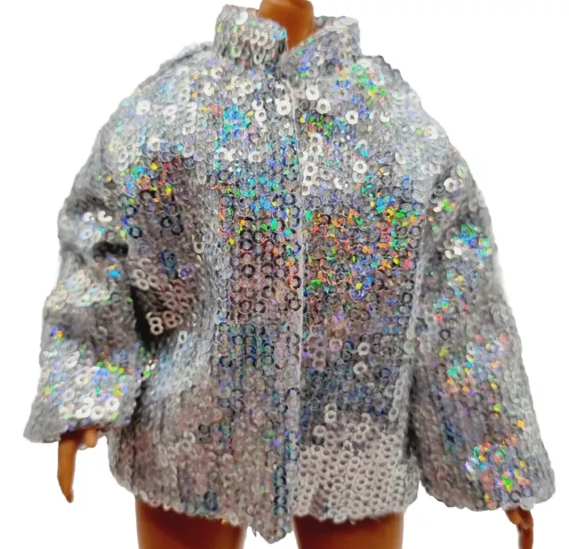 Barbie Clothes Curvy Jacket Gold Label Top Coat @Barbiestyle Doll Fashion