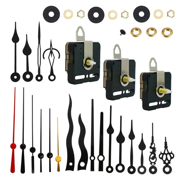 Replacement Wall Clock Movement Mechanism with Hands Kit Household Parts