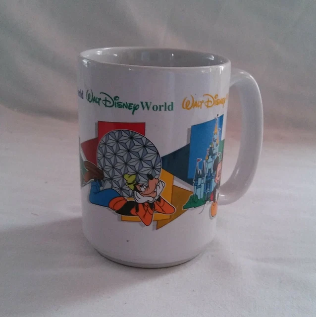 WALT DISNEY WORLD Four Parks One World Grandpa Coffee Mug 6.47 PicClick