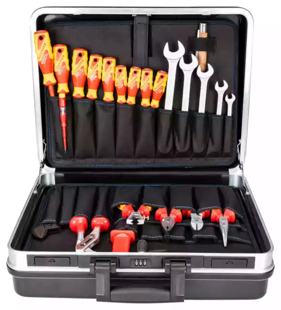 GEDORE Bleu Assortiment D'Outils VDE Dans Valise 74-teilig