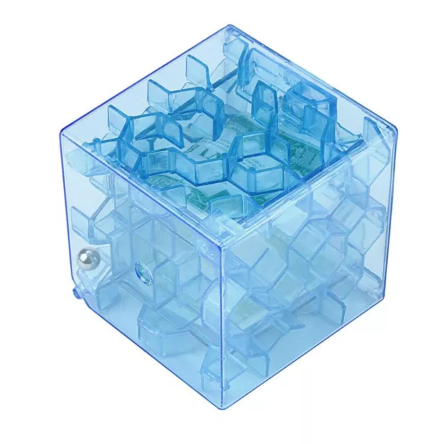 Geld-Labyrinth-Puzzle-Box – würfelförmiges Puzzle-Geldhalter-Box-Vorschul-Le