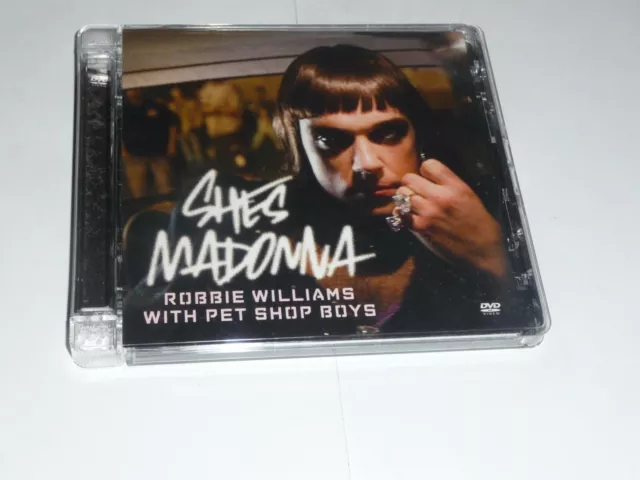 Robbie Williams with Pet Shop Boys - She's Madonna DVD Single