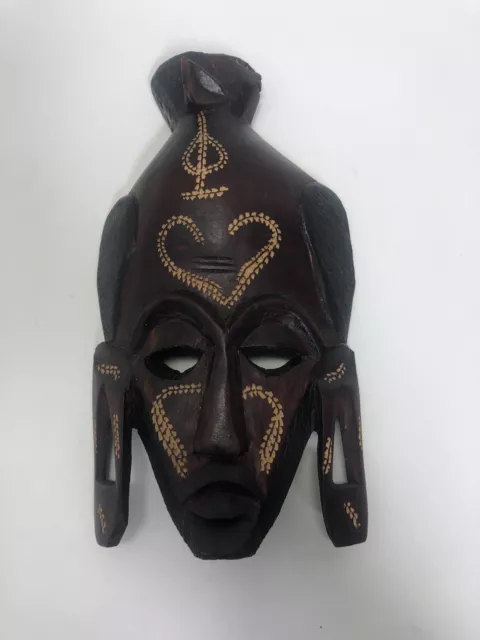Handcarved Wooden African Tribal Mask
