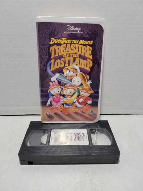 DUCKTALES THE MOVIE: Treasure of the Lost Lamp (VHS, 1991) super forme ...