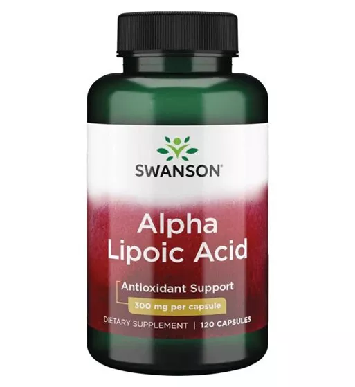 Swanson Alpha Lipoic Acid 300mg 120 Capsules