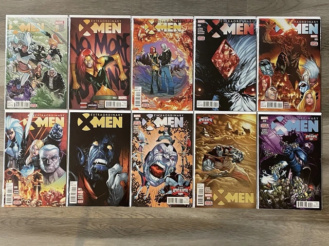 Extraordinary X-Men #1-10, Marvel, Jeff Lemire/Humberto Ramos