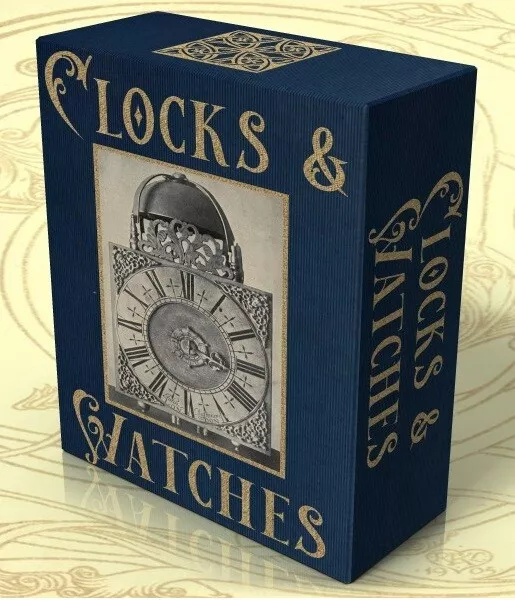 CLOCKS & WATCHES, 118 Rare Vintage Books on DVD, HOROLOGY, Clock Repair, History