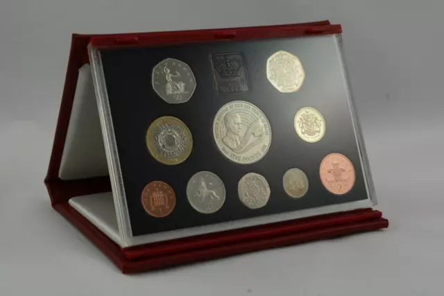 United Kingdom - 1998 - Annual Deluxe Proof Coin Set