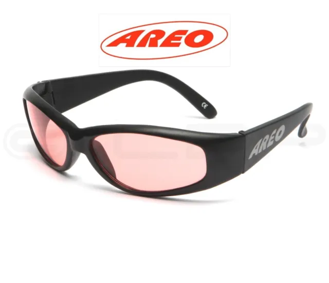 Occhiali Da Sole Areo 118337 Paola Lente Rosa Moto Scooter Bici Quad Sunglass