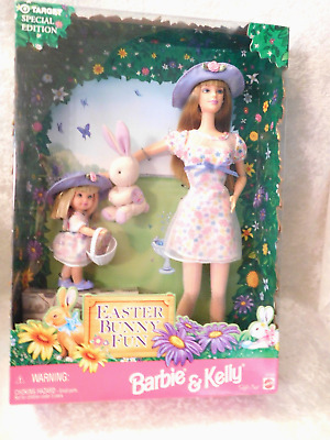 easter bunny fun barbie and kelly