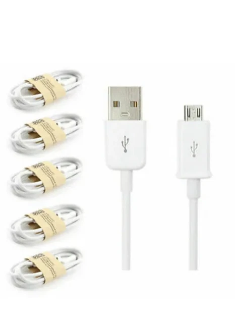 50x Micro USB White Data Sync Charging Cable for Mobiles Tablets Wholesale Bulk 50x Micro USB White Data Sync Charging Cable for Mobiles Tablets Wholesale Bulk