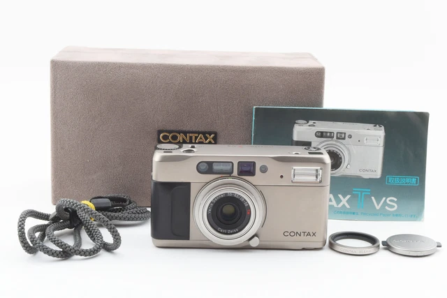 [Near MINT in BOX] Contax TVS Point & Shoot 35mm Film Camera from JAPAN #207