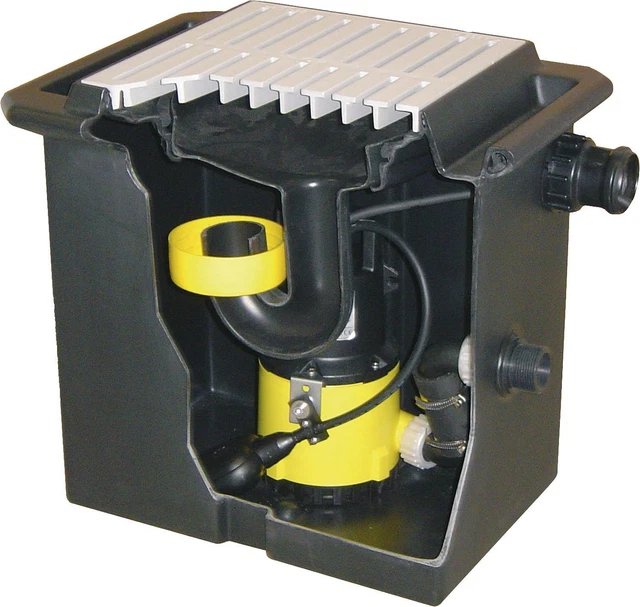 asdec life ® Schmutzwasser-Hebeanlage UFB 200/35 230 V / 0,65 KW