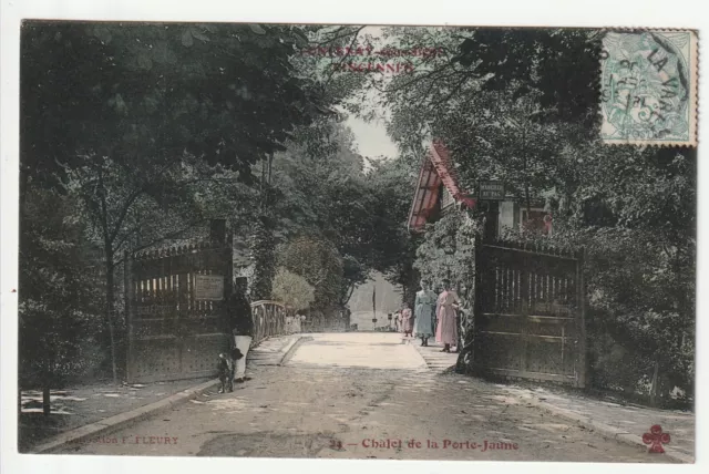 FONTENAY SOUS BOIS  VINCENNES - Val de Marne - CPA 94 - Chalet de la Porte Jaune