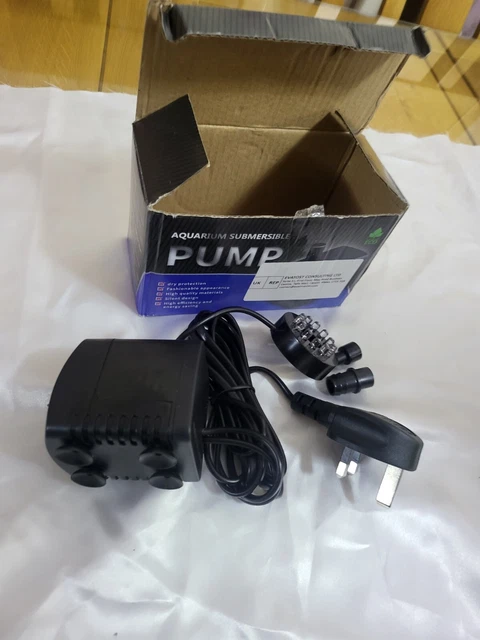 Electric Water Aquarium Feature Pump Submersible Water Pumps 800L/H Ultra-Quiet