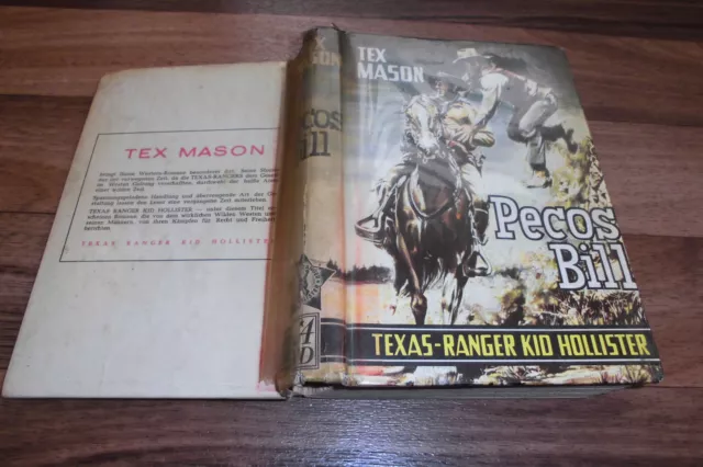 Tex Mason -- PECOS BILL // mit TEXAS-RANGER KID HOLLISTER / Astoria ca 1950er