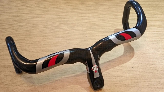 Aero Carbon Drop Bars Road Bike 42cm 110mm Stem Integrated Cockpit Most Talon