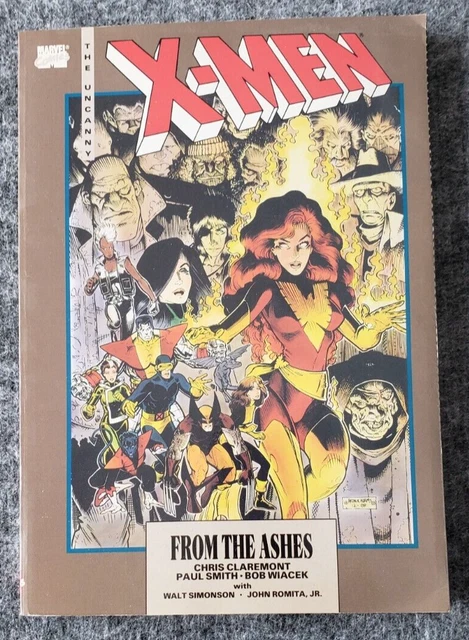 The Uncanny X-Men: From The Ashes TPB 1st Printing 1990 - Chris Claremont
