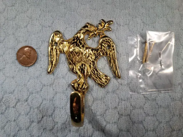Brass Wall Eagle Hooks Coat Keys
