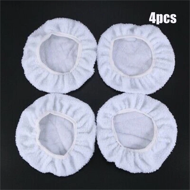 Bonnets De Polissage Microfibre - Lot De 6 - Compatible Polisseuse Einhell 220-250 Mm - Pour Voiture, Meubles