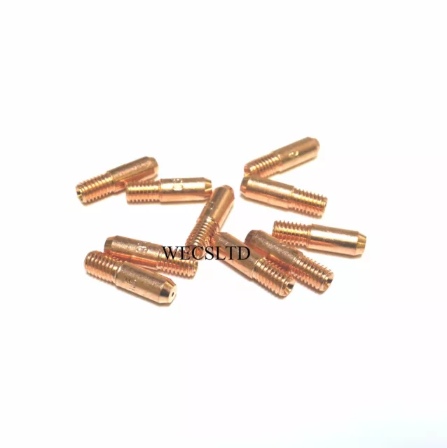 M5 (MB14) MIG Welding Contact Tips - (Pack of 10) - 0.8mm