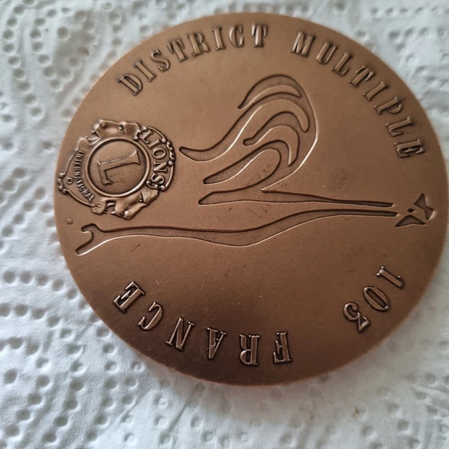 Médaille Bronze Monnaie De Paris - Ville De Saint Gratien - 7cm 250g
