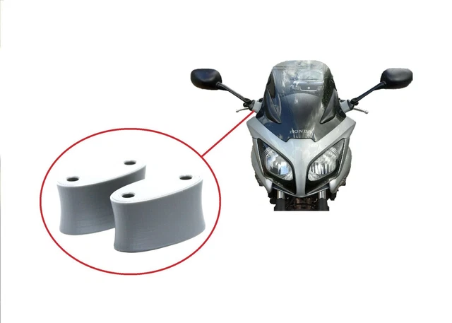 Adaptateur d'extension de rehausseur de rétroviseur pour moto Hond CBF1000...