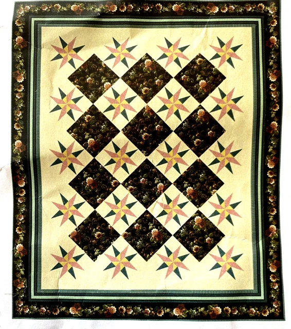 Hilo De Conexión ""Jardín Nocturno"" Kit De Edredón 65"" X 77 1/2"" Incluye Material