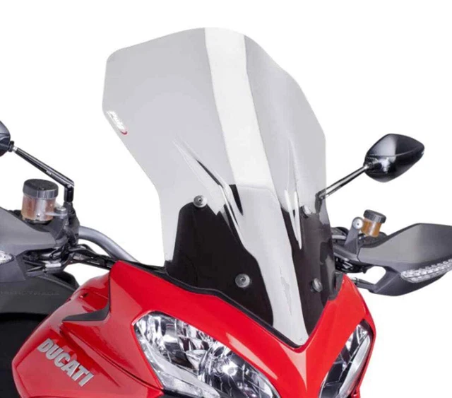 Pare-brise Bulle ERMAX HP+10 Cm Pour Ducati Multistrada 1200 S & Pikes Peak 2010/2012 - Neuf