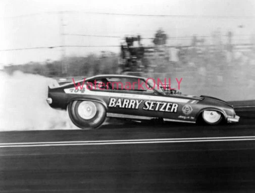 &BARRY SETZER& TOMMY Grove 1974 Chevy Vega SOHC Ford NITRO Funny Car ...