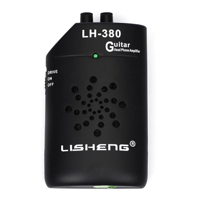 Mini Portable 1.3W Electric Guitar Bass Practice Amp Amplifier 6.35mm Speaker