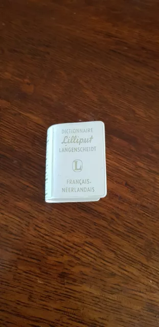 Dictionnaire Lilliput Langensheidt français néerlandais - très bon état