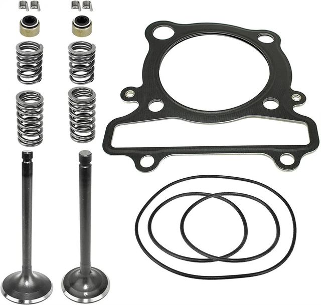 1x Cylinder Intake Exhaust Valve Gasket Kit For Yamaha Warrior 350 YFM350X 87-04