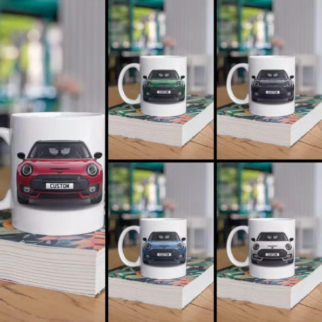 Personalised Mini Clubman Cooper S Sport Mug Gift - Choose Colour - FAST POST