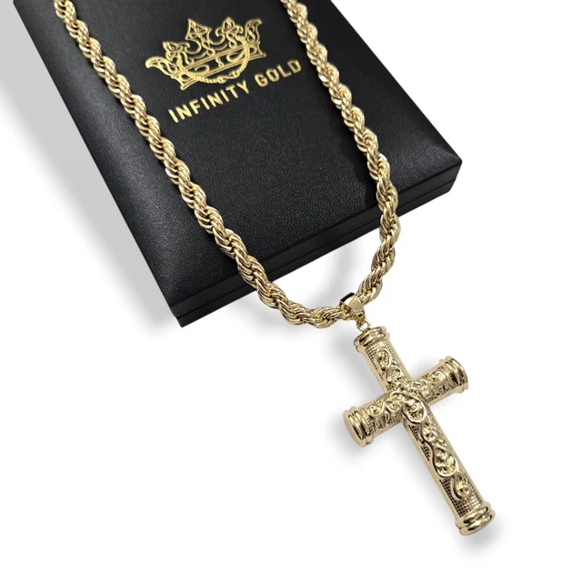 thumbnail interactive-video image 1 of 9ct 3-Colour Gold 15mm X 22.6mm Patterned Dragonfly Pendant - Unbranded 1 of 3