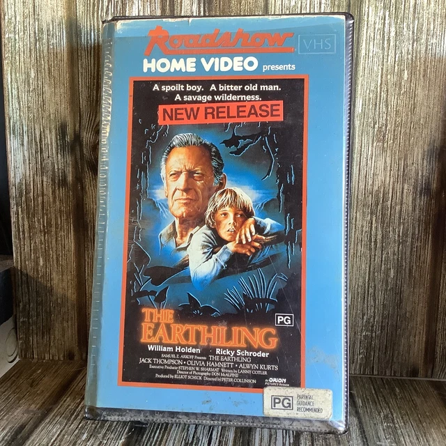 THE EARTHLING - Vhs Original Video Cassette Clamshell Big Box Case $49. ...
