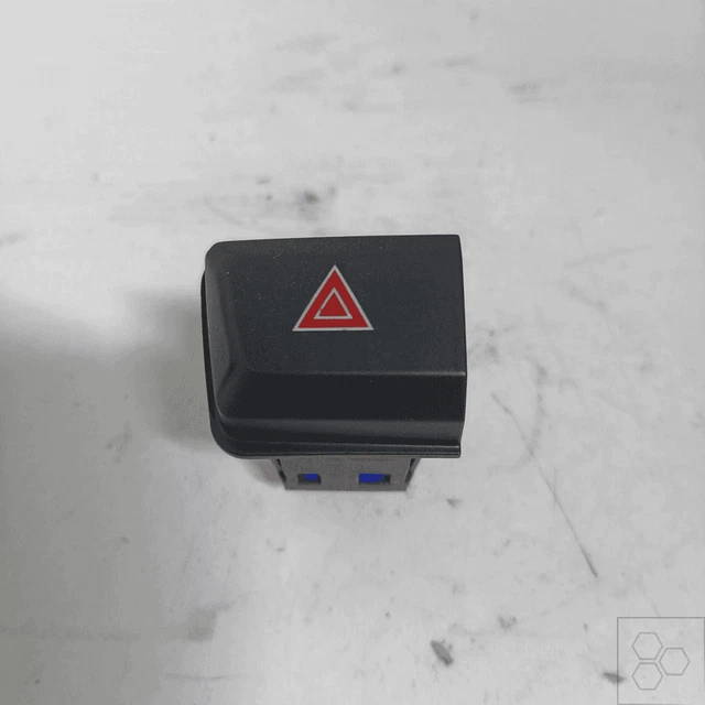 Bouton Interrupteur Sécurité Enfant Pour Peugeot 208 - Réf. 96750154ZD - Occasion Avec Rayures