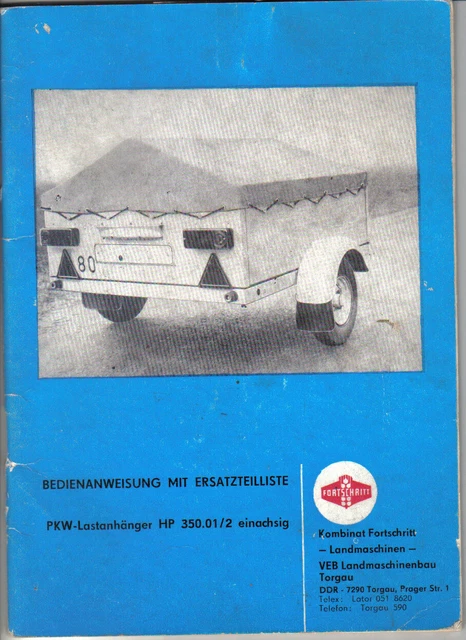 Ddr Anhnger Hp 350