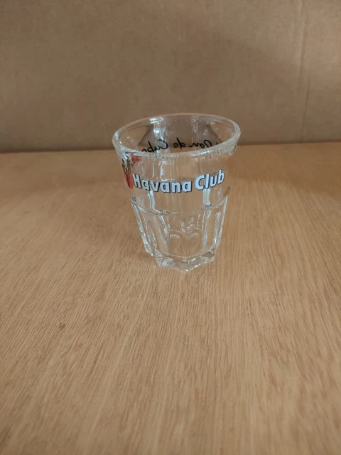 6x Bicchierini Cicchetto vetro Havana Club da Collezione
