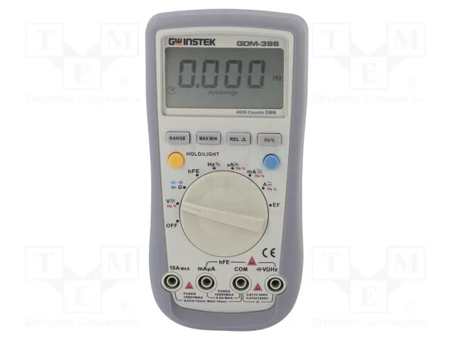 1 piece, Digital multimeter GDM-398 /E2UK