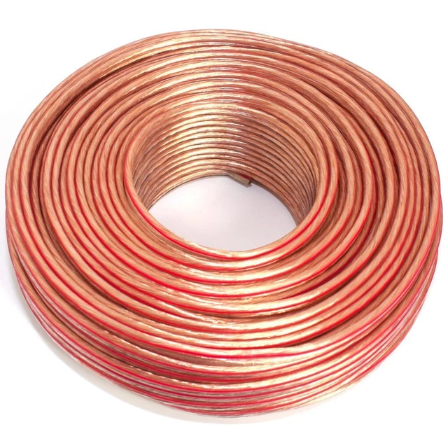 Supra Cables Rondo Câbles de Haut-parleurs Doubles-Fils plaqués étain ampérage Double 4 x 2,5