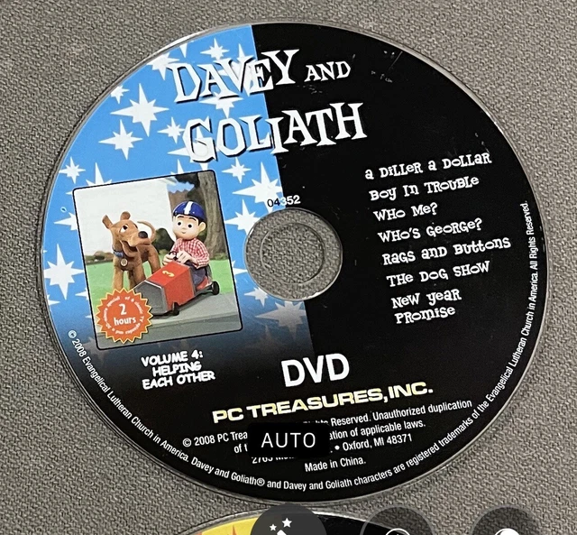 DAVEY AND GOLIATH Vol.4: Helping Others DVD 2005 New $13.77